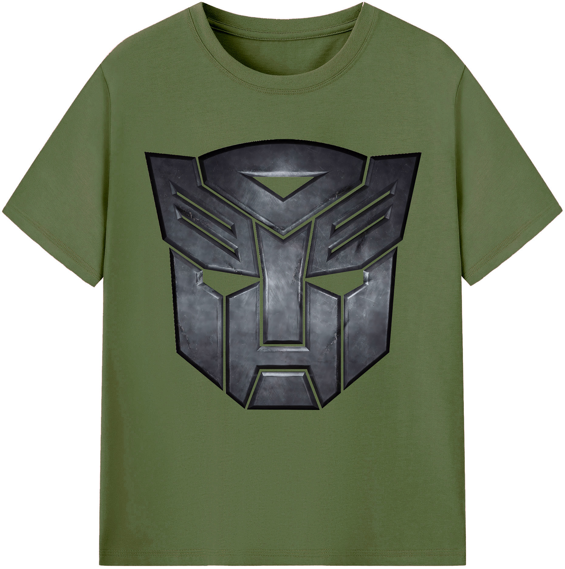 （画像用） Transformers トランスフォーマー 綿100％半袖Tシャツ（フロントプリント）